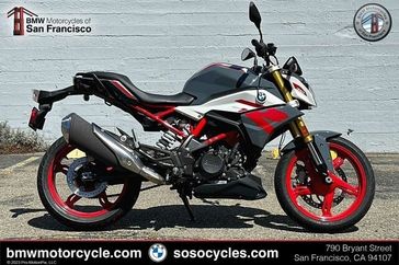 2022 BMW G 310 R in a LIMESTONE METALLIC exterior color. SoSo Cycles 877-344-5251 sosocycles.com 