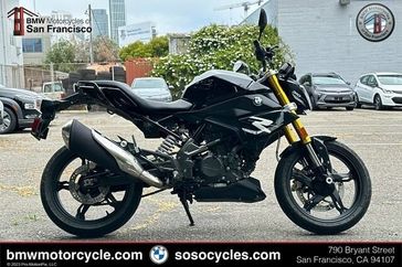 2023 BMW G 310 R in a COSMIC BLACK 2 exterior color. SoSo Cycles 877-344-5251 sosocycles.com 
