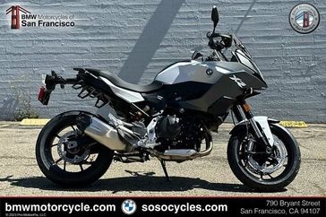 2024 BMW F 900 XR in a LIGHT WHITE exterior color. SoSo Cycles 877-344-5251 sosocycles.com 