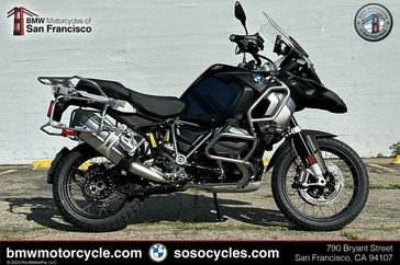 2024 BMW R 1250 GS Adventure in a TRIPLE BLACK exterior color. SoSo Cycles 877-344-5251 sosocycles.com 