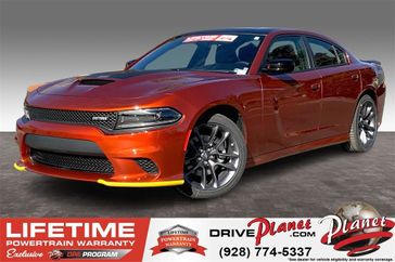 2023 Dodge Charger R/T in a Sinamon Stick exterior color and Blackinterior. Planet Chrysler Dodge Jeep Ram FIAT of Flagstaff (928) 569-5797 planetchryslerdodgejeepram.com 
