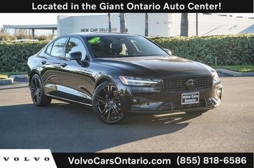 2023 Volvo S60 B5 Plus Black Edition in a Black exterior color and Blackinterior. Ontario Auto Center ontarioautocenter.com 