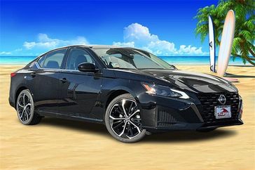 2024 Nissan Altima 2.5 SR in a Super Black Clear Coat exterior color and Sportinterior. BEACH BLVD OF CARS beachblvdofcars.com 