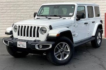 2021 Jeep Wrangler Unlimited Sahara Bright White Clear Coat