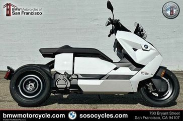 2023 BMW CE 04 in a LIGHT WHITE exterior color. SoSo Cycles 877-344-5251 sosocycles.com 