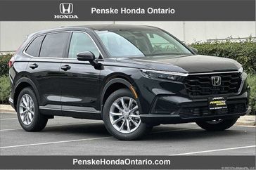2024 Honda CR-V EX-L in a Crystal Black Pearl exterior color and Blackinterior. Ontario Auto Center ontarioautocenter.com 