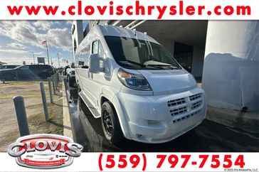 2018 RAM ProMaster 3500 High Roof in a Bright White Clear Coat exterior color and Blackinterior. Clovis Chrysler Dodge Jeep RAM 559-314-1399 clovischryslerdodgejeepram.com 