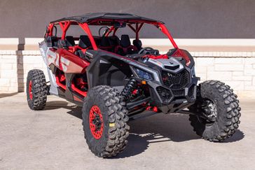 2025 Can-Am MAVERICK X3 MAX X RS TURBO RR WITH SMARTSHOX FIERY RED AND HYPER SILVER