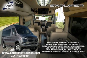 2023 Mercedes-Benz Sprinter 2500 Earth Explorer Custom Lounge 9 Passenger 144