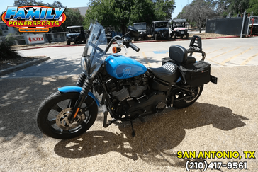 2022 HARLEY SOFTTAIL STREET BOB 114 BLUE