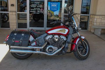 2019 INDIAN MOTORCYCLE SCOUT ICON ABS 49ST BASE RUBY METALLIC AND WHITE 