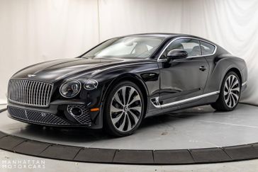 2024 Bentley Continental GT Azure V8 in a Onyx Metallic exterior color and Linen & Belugainterior. Lotus Manhattan 347-395-5714 lotusmanhattan.com 