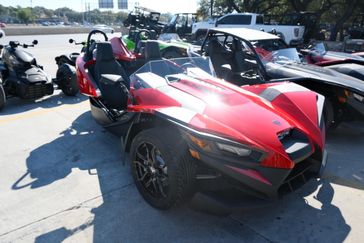 NEW 2025 POLARIS SLINGSHOT S AUTODRIVE  in a SLINGSHOT RED exterior color. Family PowerSports (877) 886-1997 familypowersports.com 
