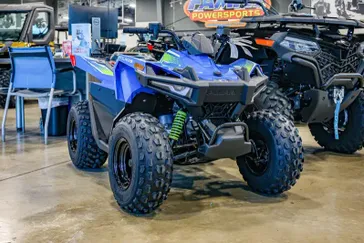 2025 Polaris OUTLAW 70 EFI VELOCITY BLUE AND LIFTED LIME