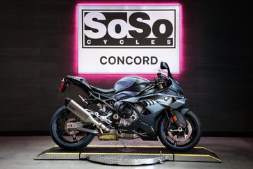 2026 BMW S 1000 RR in a BLUESTONE METALLIC exterior color. SoSo Cycles 877-344-5251 sosocycles.com 