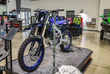 2025 YAMAHA YZ450F MONSTER ENERGY RACING EDITION in a MONSTER ENERGY YAMAHA RACING EDITION exterior color. Family PowerSports (877) 886-1997 familypowersports.com 