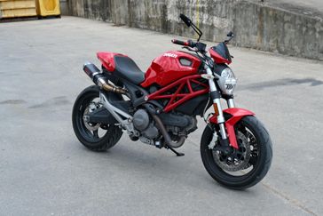 2012 DUCATI MONSTER RED AND SILVER 