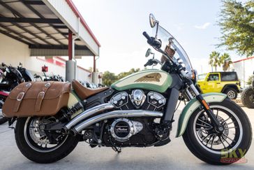 Used 2018 Indian Motorcycle SCOUT ABS WILLOW GREENCREAM  GOLD 49ST Base 