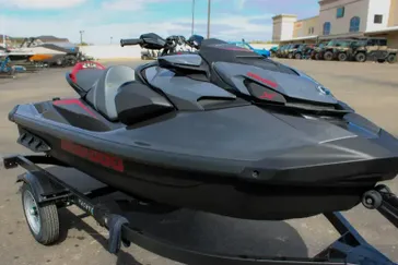 2025 SEADOO GTRX 300 WITH SOUND SYSTEM ECLIPSE BLACK AND DEEP MARSALA 