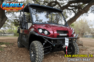 2025 Kawasaki MULE PROFXT 1000 LE RANCH EDITION METALLIC DEEP RED