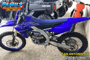 2022 YAMAHA YZ450F BLUE