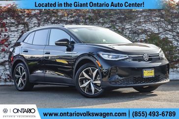2023 Volkswagen ID.4 S in a Deep Black Pearl Metallic exterior color and Grayinterior. Ontario Auto Center ontarioautocenter.com 