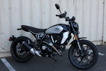 2023 Ducati Scrambler Icon  in a THRILLING BLACK exterior color. SoSo Cycles 877-344-5251 sosocycles.com 