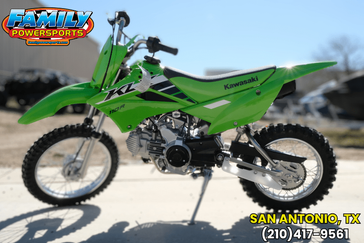 2025 Kawasaki KLX110R LIME GREEN