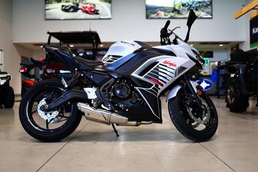 New 2026 Kawasaki NINJA 650 ABS  Metallic Matte Whitish Silver Metallic Flat Spark Black 