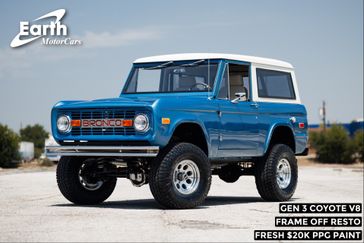 1976 Ford Bronco Custom Gen 3 Coyote Restomod