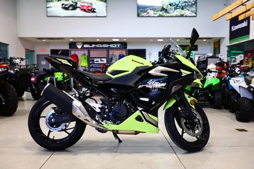 New 2026 Kawasaki Ninja 500 SE ABS Metallic Yellowish GreenEbony 