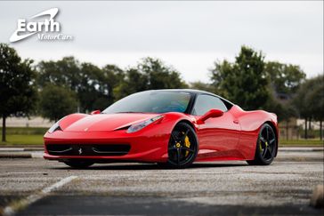 2013 Ferrari 458 Italia Carbon Fiber Steering Wheel with LED