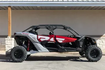 2025 Can-Am MAVERICK X3 MAX X RS TURBO RR FIERY RED AND HYPER SILVER