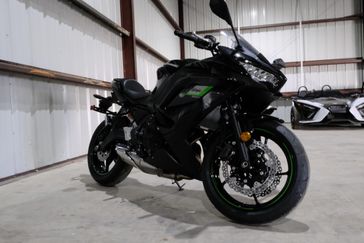 2025 Kawasaki NINJA 650 METALLIC SPARK BLACK AND METALLIC FLAT SPARK BLACK 