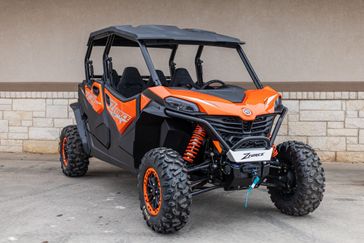 2024 CFMOTO ZFORCE 950 SPORT4 CF1000SZ3L in a ORANGE exterior color. Family PowerSports (877) 886-1997 familypowersports.com 