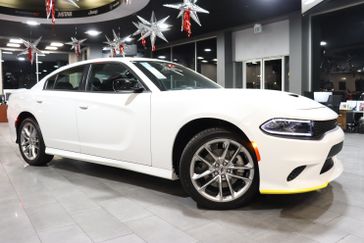 2023 Dodge Charger Gt Awd in a White Knuckle exterior color and Blk Clthinterior. J Star Chrysler Dodge Jeep Ram of Anaheim Hills 888-802-2956 jstarcdjrofanaheimhills.com 