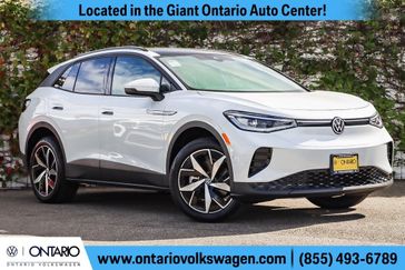 2023 Volkswagen ID.4 Pro S in a Opal White Pearl exterior color and Grayinterior. Ontario Auto Center ontarioautocenter.com 