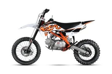 2022 KAYO TT125  in a WHITE / ORANGE exterior color. Cross Country Powersports 732-491-2900 crosscountrypowersports.com 