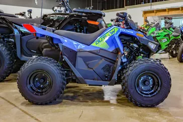 2025 Polaris OUTLAW 70 EFI VELOCITY BLUE AND LIFTED LIME