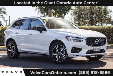 2021 Volvo XC60 T5 R-Design in a White exterior color. Ontario Auto Center ontarioautocenter.com 