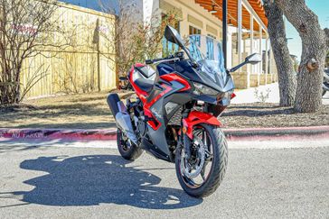 2025 Kawasaki NINJA 500 SE ABS PASSION RED AND METALLIC FLAT SPARK BLACK AND METALLIC MATTE DARK GRAY