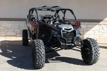 2025 CAN-AM MAVERICK X3 MAX DS TURBO RR FIERY RED AND HYPER SILVER