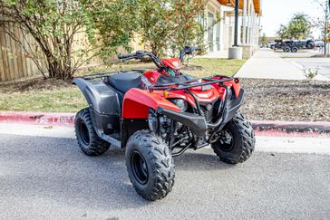 2025 YAMAHA GRIZZLY 110 GREY METALLIC AND RED