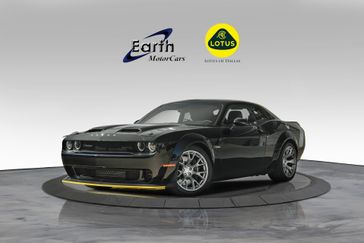 2023 Dodge Challenger SRT Hellcat  BLACK GHOST in a Pitch Black Clear Coat exterior color and Blackinterior. Lotus of Dallas (214) 483-9040 lotusofdallas.com 