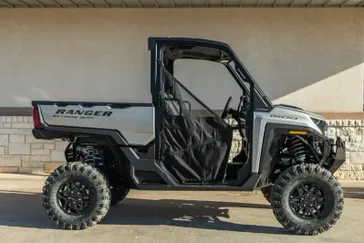 2024 POLARIS RANGER XD 1500 PREMIUM TURBO SILVER in a TURBO SILVER exterior color. Family PowerSports (877) 886-1997 familypowersports.com 