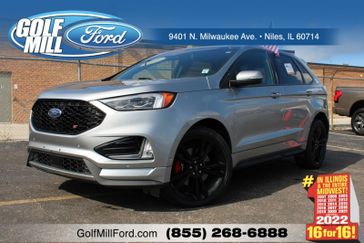 2020 Ford Edge ST in a Silver exterior color. Glenview Luxury Imports 847-904-1233 glenviewluxuryimports.com 
