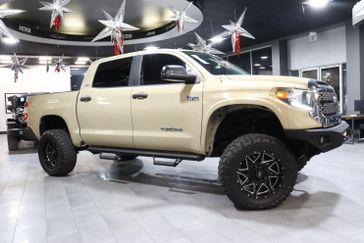 2018 Toyota Tundra SR5 in a Quicksand exterior color and Blackinterior. J Star Chrysler Dodge Jeep Ram of Anaheim Hills 888-802-2956 jstarcdjrofanaheimhills.com 