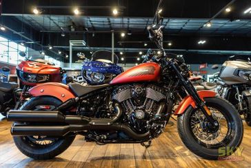 Used 2024 Indian Motorcycle CHIEF BOBBER DH SUNSET RED SMOKE 49ST Dark Horse 