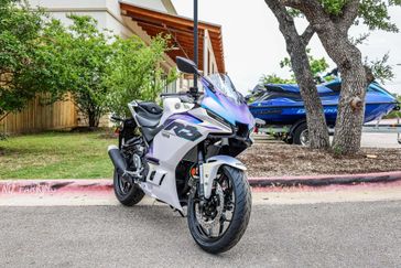 2025 YAMAHA YZFR3 ABS LUNA WHITE AND NEBULA BLUE 