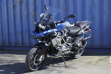 2024 BMW R 1250 GS Adventure in a RACING BLUE METALLIC exterior color. SoSo Cycles 877-344-5251 sosocycles.com 